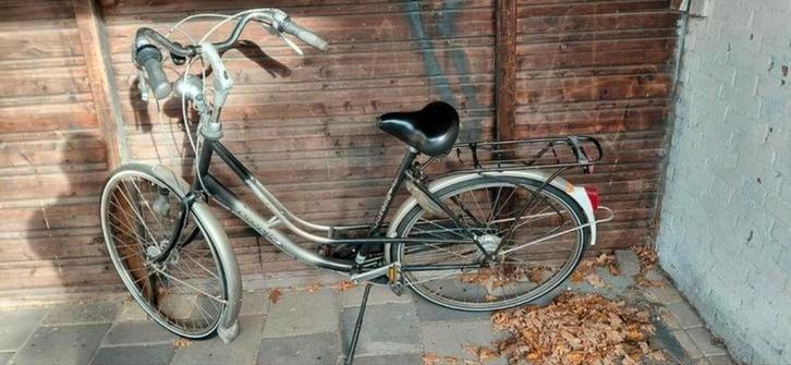 Gazelle Solide Damesfiets - Gebruikt, Fietsen en Brommers, Fietsen | Dames | Moederfietsen, Gebruikt, Gazelle, 53 tot 56 cm, 0 zitjes