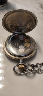 Zenith zilveren zaak horloge 0.800, Ophalen of Verzenden, Zilver, Overige merken