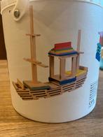 HEMA Platte Bouwblokken - 200 stuks (kapla), Ophalen, Zo goed als nieuw, Overige merken