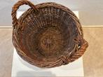 Rotan. mand -stevig. Riet-met handvaten nieuw 27112025, Ophalen, Mand, Rond, Nieuw