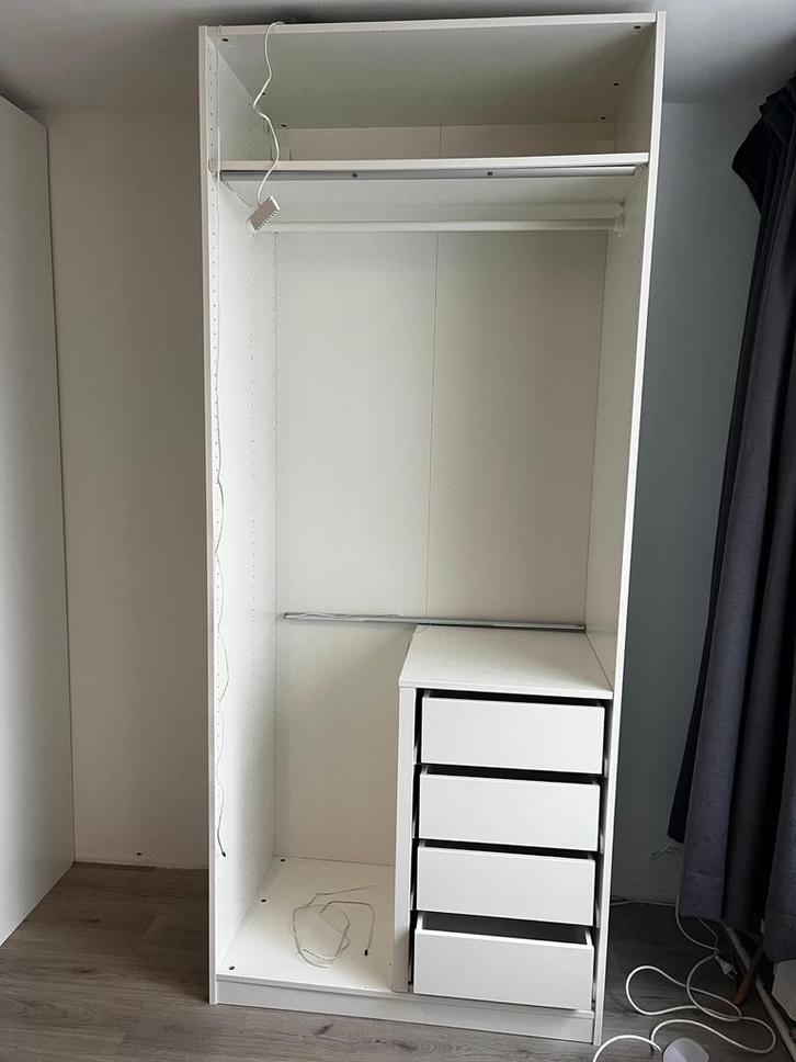 Ikea PAX kast, Huis en Inrichting, Kasten | Kledingkasten, Zo goed als nieuw, 200 cm of meer, 150 tot 200 cm, 50 tot 75 cm, Met lade(s)