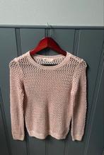 Mooie opengewerkte roze trui van H&M maat 146/152, Meisje, Trui of Vest, H&M, Ophalen of Verzenden