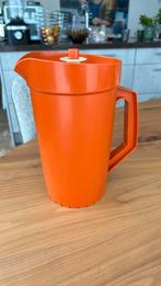 Grote oranje vintage Tupperware sapkan XL, Ophalen of Verzenden, Zo goed als nieuw, Oranje