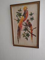 Geborduurd schilderij, Antiek en Kunst, Kunst | Schilderijen | Klassiek, Ophalen of Verzenden