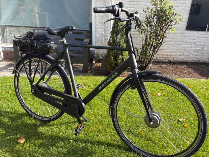 Elektrische Batavus Fonk 7 versnellingen, Fietsen en Brommers, Elektrische fietsen, Gebruikt, Batavus, 59 cm of meer, Ophalen