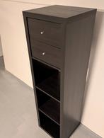 Ikea Kallax Kast - Zwartbruin - Amsterdam West, Huis en Inrichting, Met plank(en), Minder dan 50 cm, 100 tot 150 cm, Eikenhout