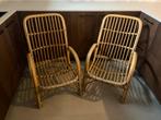 2 rieten stoelen, Huis en Inrichting, Stoelen, Ophalen, Gebruikt, Twee, Overige kleuren