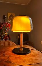 Tafellamp Ikea Evedal marmer/grijs, Huis en Inrichting, Lampen | Tafellampen, Ophalen, Zo goed als nieuw, Glas