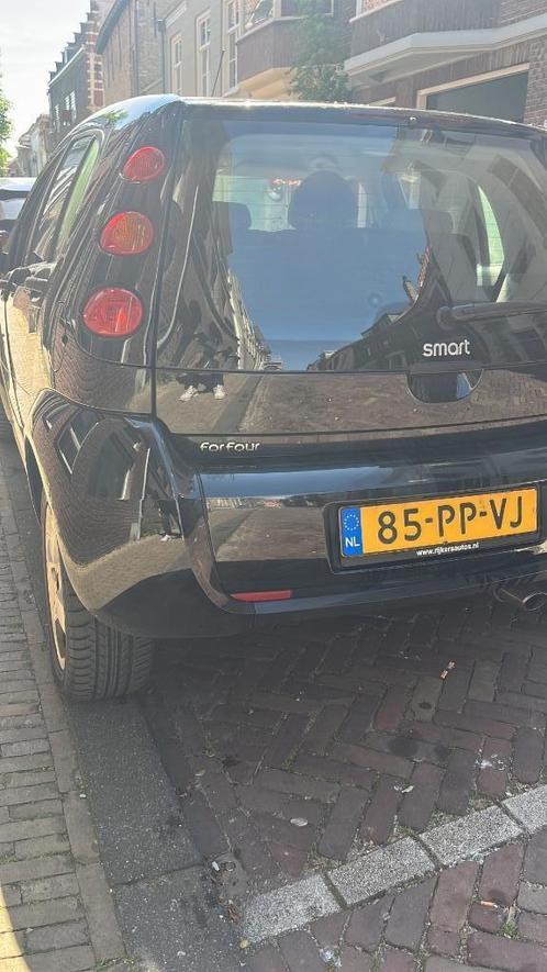 Smart ForFour 1.1 2004 Zwart, Auto's, Smart, Particulier, ForFour, Airbags, Elektrische ramen, Metallic lak, Radio, Benzine, Euro 4