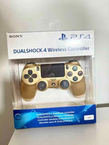 Dualshock 4 Gold Controller (PS4) beschikbaar voor biedingen