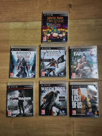 Diverse Playstation 3 spellen beschikbaar voor biedingen