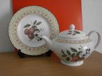 Theepot en bord Johnson Brothers/Bros Fruit Sampler, Ophalen of Verzenden