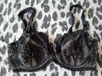 Zwarte kanten bh 75E, Hunkemöller, Ophalen of Verzenden, Zwart, BH