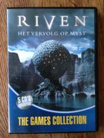 Riven Het vervolg op Myst 5 disc PC puzzle adventure game, Spelcomputers en Games, Avontuur en Actie, Ophalen of Verzenden, Zo goed als nieuw
