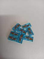 NIEUW: Trans-Light Blue Tile 1 x 2 with Dark Orange Koi Fish, Lego, Nieuw, Ophalen of Verzenden, X