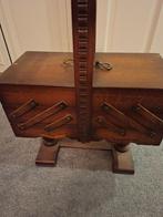 uitklapbare naaidoos, Ophalen, Gebruikt, Knoop of Knopen