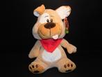 PLUSH VILLAGE HOND DIESEL FARMIES VELOURS BEIGE MET OKERGELE, Nieuw, Hond, Ophalen of Verzenden