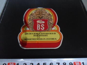 stickers Dedemsvaart van den Berg & Slothouber bv 30 jaar me beschikbaar voor biedingen