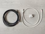 Coax kabels en splitter, Ophalen of Verzenden, Zo goed als nieuw, Minder dan 2 meter, Coaxiale kabel