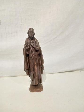 Houten Jezus Beeld beschikbaar voor biedingen