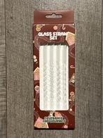 Action set glazen rietjes (4 stuks): NIEUW, Ophalen of Verzenden, Nieuw