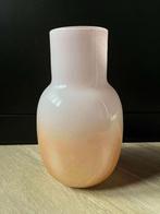 Kasper Vaas 18 x 30 cm - roze, Overige kleuren, Ophalen of Verzenden, Minder dan 50 cm, Glas