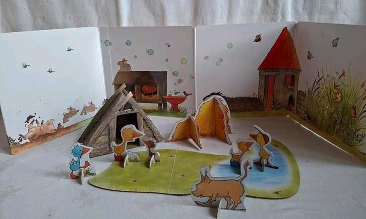 Gonnie en haar vriendjes spelen op de boerderij (bouwplaat), Boeken, Ophalen of Verzenden, Zo goed als nieuw, Fictie algemeen