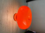 Retro lamp oranje, Huis en Inrichting, Lampen | Tafellampen, Kunststof, Ophalen of Verzenden, Zo goed als nieuw, Minder dan 50 cm