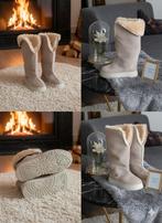 Heerlijke warme beige laarzen maat 40, Hoge laarzen, Beige, Nieuw, Ophalen of Verzenden