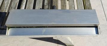 Waterval RVS 60cm breed 32mm slangaansluiting koi vijver beschikbaar voor biedingen