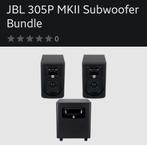 JBL 305P MKII met Subwoofer, Externe cross over, Ophalen, Zo goed als nieuw, 120 watt of meer, Subwoofer