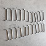 partij zeer degelijke massief metalen handgrepen handvaten, Ophalen of Verzenden, Minder dan 25 cm, Minder dan 50 cm, Minder dan 100 cm