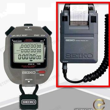 SEIKO System Stopwatch - PRINTER beschikbaar voor biedingen