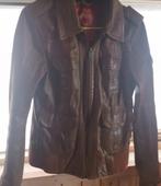 Lederen jas EDC, Kleding | Dames, Jassen | Winter, Bruin, Zo goed als nieuw, EDC, Ophalen