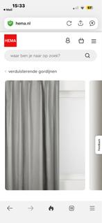 Hema Verduisterende Gordijnen - nieuw! 4,20 x 2,04, Huis en Inrichting, Ophalen of Verzenden, Zo goed als nieuw