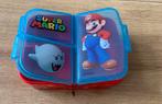 Super mario lunchbox brood tromneltje 3 vakken met deksel, Ophalen of Verzenden, Zo goed als nieuw