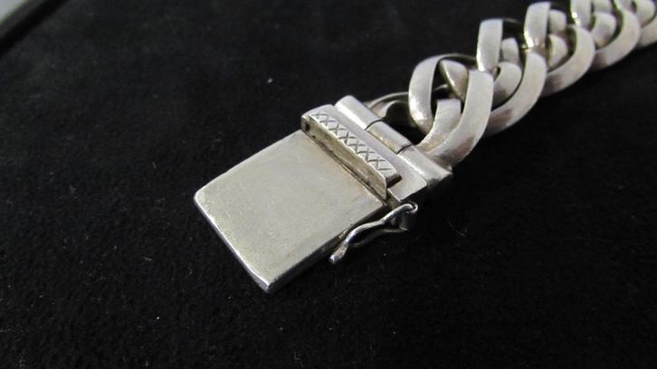 Buddha to Buddha armband Nathalie 19 cm Zilver 925, Sieraden, Tassen en Uiterlijk, Armbanden, Zo goed als nieuw, Zilver, Zilver