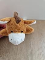 Hema knuffel giraf koe bruin wit K3133, Ophalen of Verzenden, Zo goed als nieuw, Koe