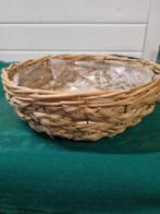 planten mand riet met plastic, Ophalen of Verzenden, 'T Olde Gre-j, Info@toldegrej.nl, Endepoelstraat 20f Didam