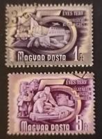 Hongarije (Magyar) nrs. 934A en 939A, Verzenden, Gestempeld