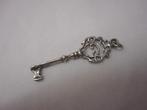 Zilveren hanger sleutel nr.1843, Verzenden, Zo goed als nieuw, Zilver, Zilver