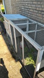 Kippenhok met leggedeelte, Tuin en Terras, Ophalen, Polycarbonaat, Gebruikt, Overige materialen