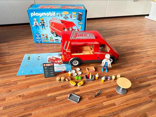 Playmobil city life 5677 hotdog wagen frietkraam food truck, Kinderen en Baby's, Speelgoed | Playmobil, Gebruikt, Ophalen of Verzenden