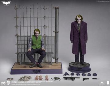 InArt 1/6 Heath Ledger Joker Rooted Hair 2 Pack beschikbaar voor biedingen