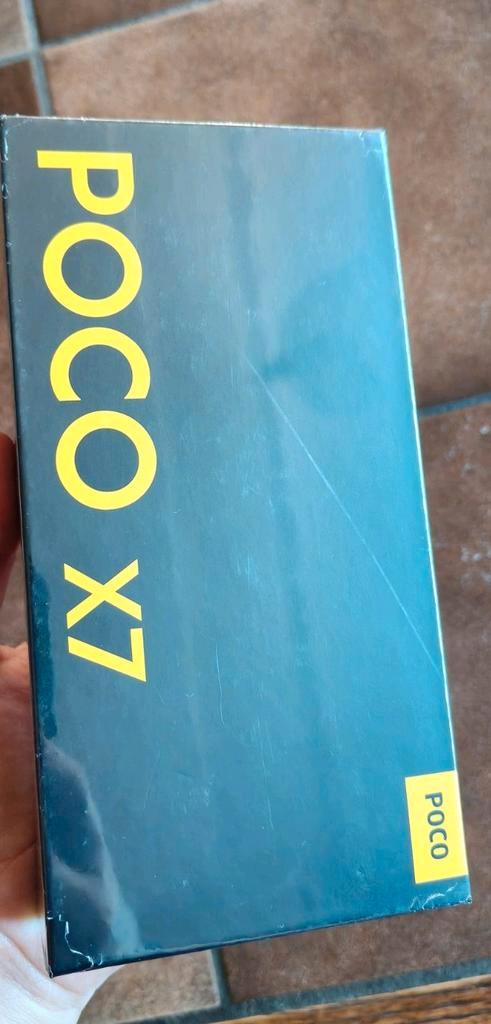 POCO x7 256GB Zilver Geseald, Telecommunicatie, Mobiele telefoons | Overige merken, Nieuw, Zonder abonnement, Zonder simlock, Overige modellen