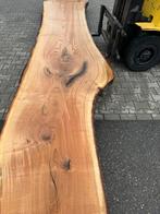 Exclusief eiken boomstamtafelblad 5 meter lang !!!, Ophalen, Zo goed als nieuw, 250 cm of meer, Planken