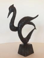 Bronzenbeelden-winkel Gestileerde zwaan Echt brons, Ophalen
