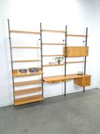 Olof Pira Sweden design modulair wandsysteem met bureau, 250 tot 300 cm, Gebruikt, 200 cm of meer, Ophalen of Verzenden