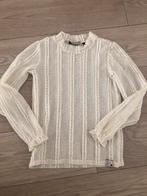 Prachtige kanten creme kleurige top Looxs maat 134-140, Ophalen of Verzenden, Zo goed als nieuw, Meisje, Shirt of Longsleeve