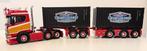 Scania Robert van der Linden WSI, Hobby en Vrije tijd, Modelauto's | 1:50, Verzenden, Zo goed als nieuw, Overige typen, Wsi